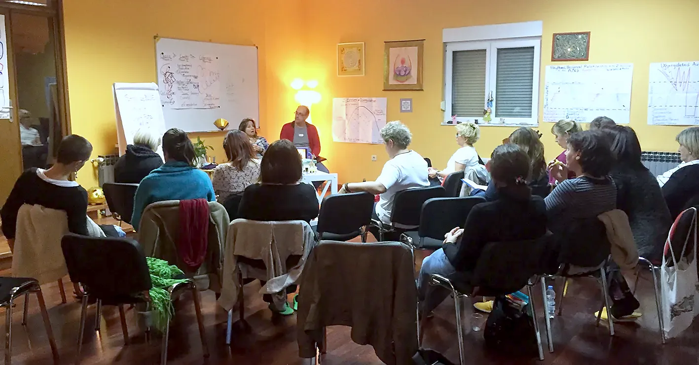 Participants at the Organic Intelligence introductory workshops, 2016 (photo 2)