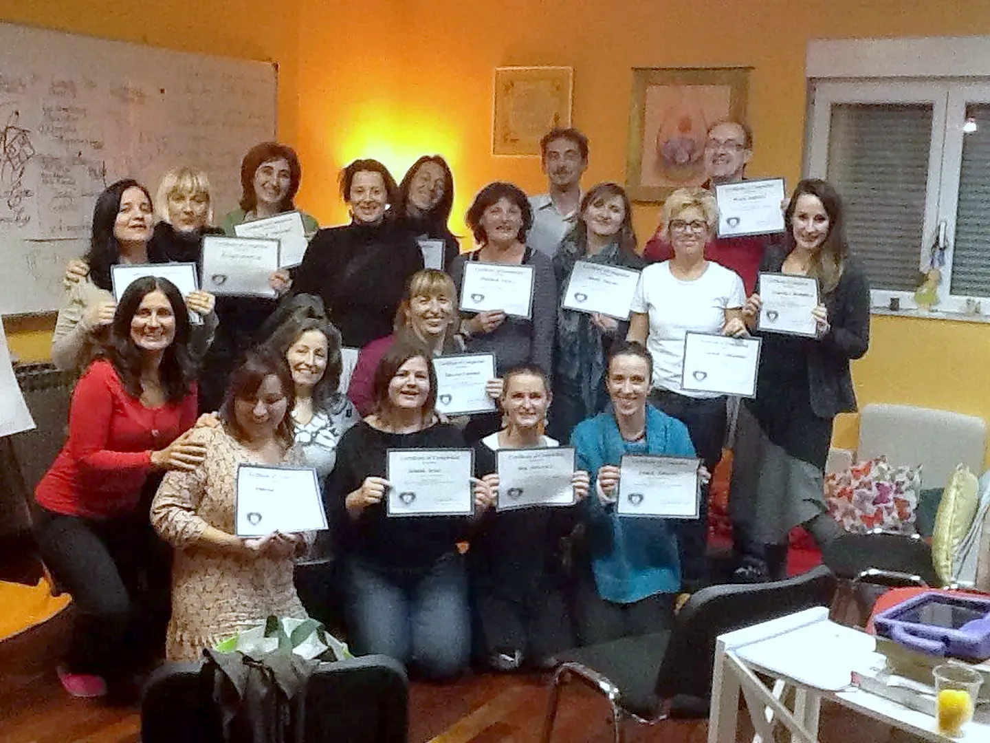 Participants at the Organic Intelligence introductory workshops, 2016 (photo 1)